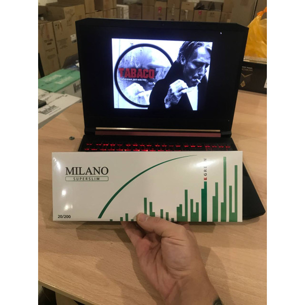 Milano Green (ментол) Superslims